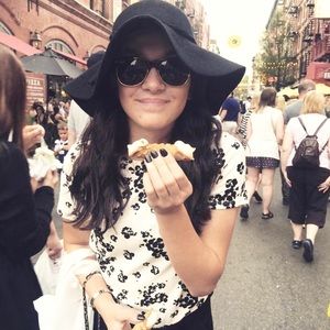 Floppy Hat — black